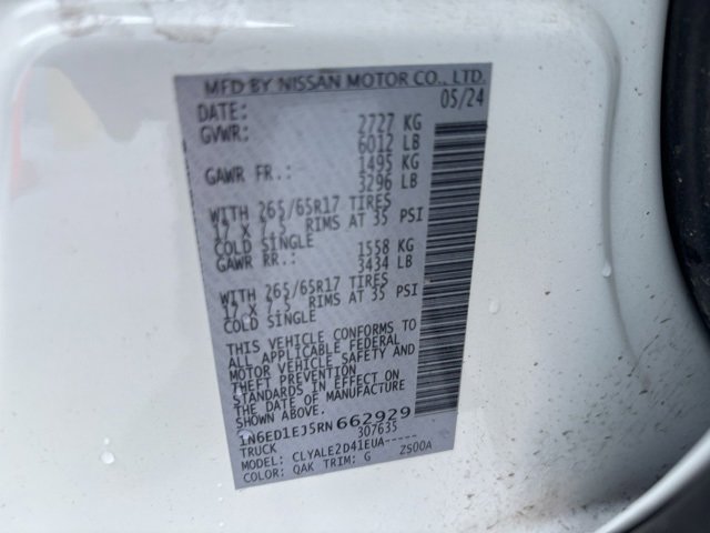 Used 2024 Nissan Frontier SL image 14