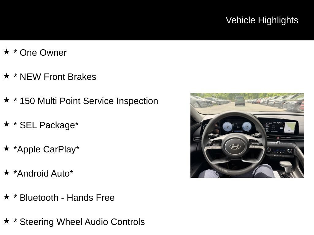 Used 2024 Hyundai Elantra SEL FWD image 2
