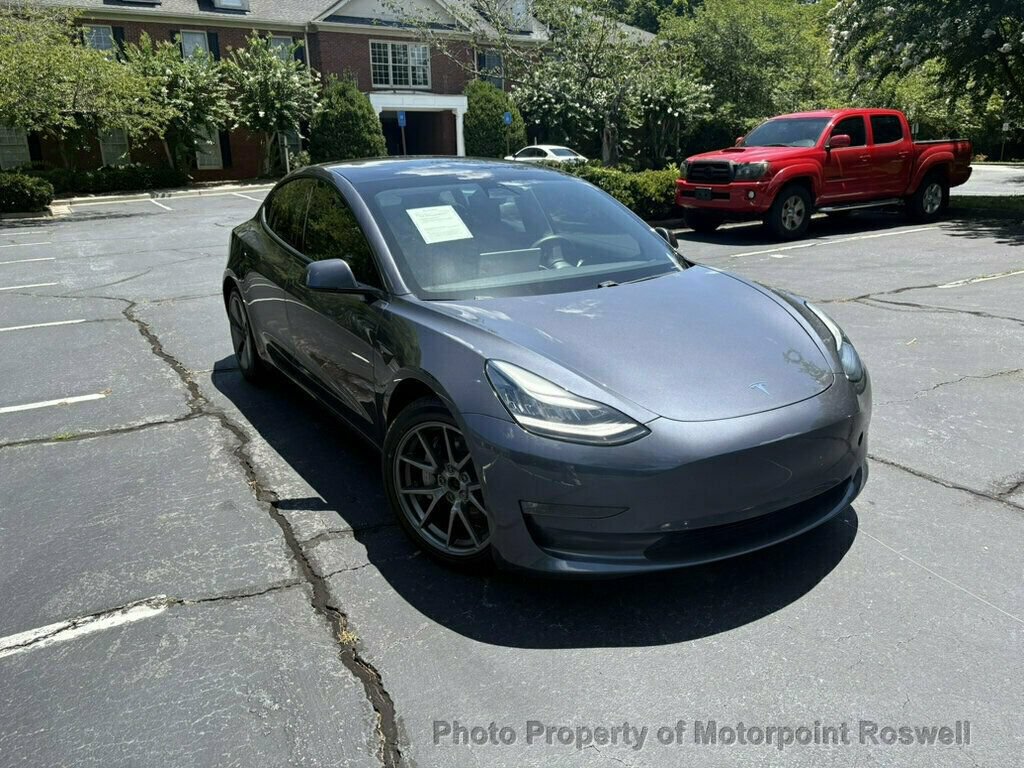 Used 2021 Tesla Model 3 Long Range AWD/4WD image 2