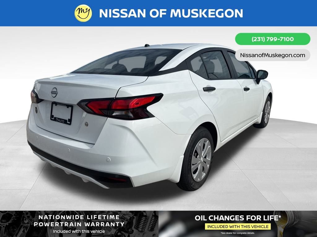 New 2025 Nissan Versa S w/ Trunk Package image 7