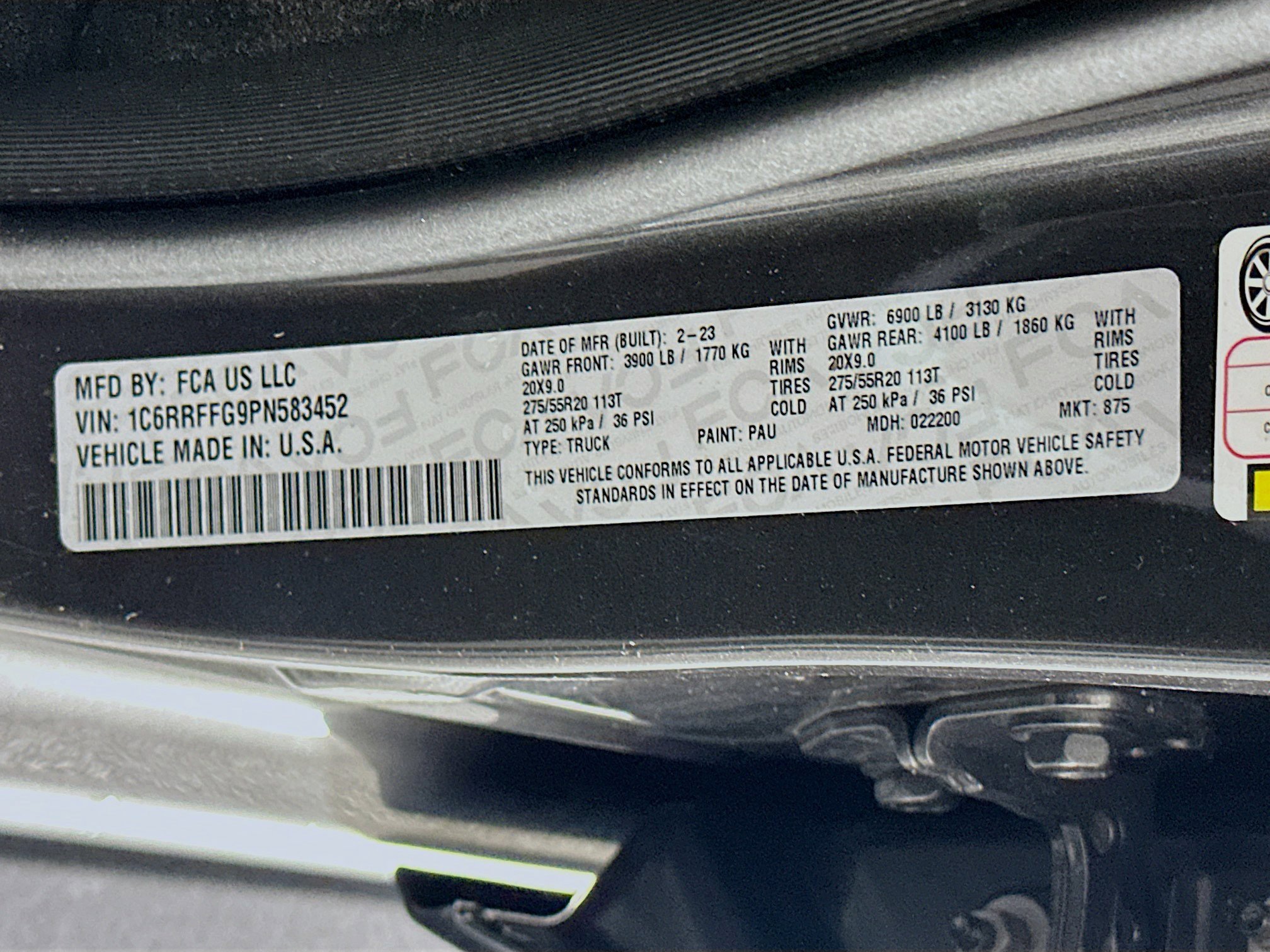 Used 2023 RAM 1500 Big Horn image 12