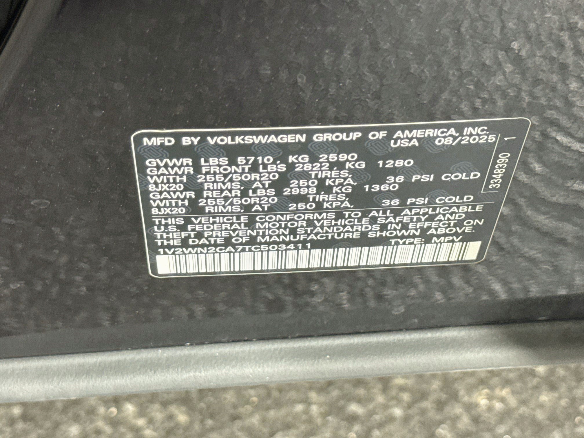 Used 2026 Volkswagen Atlas SE FWD image 40