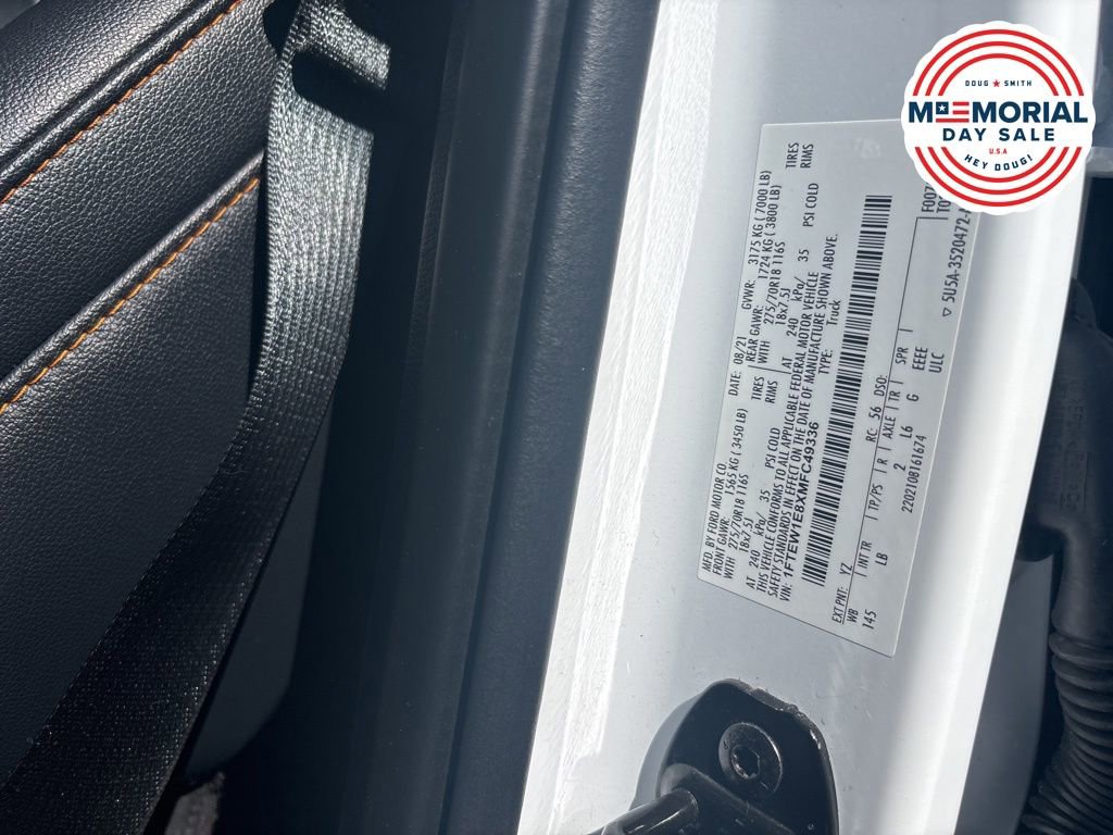 Used 2021 Ford F150 Tremor w/ Equipment Group 401A Mid AWD/4WD image 17