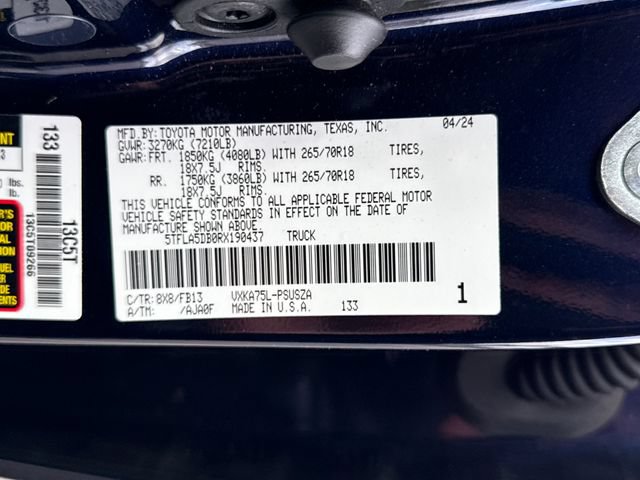 Used 2024 Toyota Tundra SR5 AWD/4WD image 25