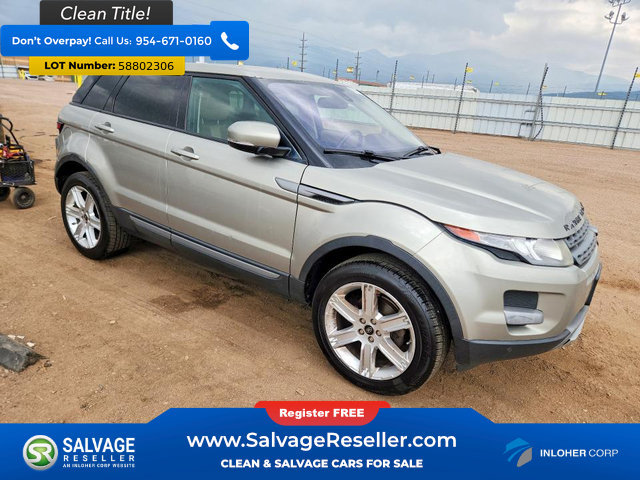 Used 2013 Land Rover Range Rover Evoque Pure AWD/4WD image 5
