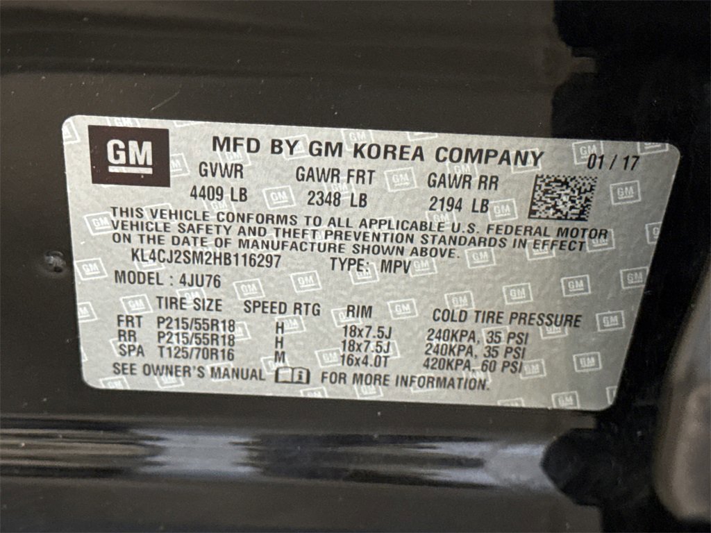 Used 2017 Buick Encore Sport Touring w/ Safety Package image 28