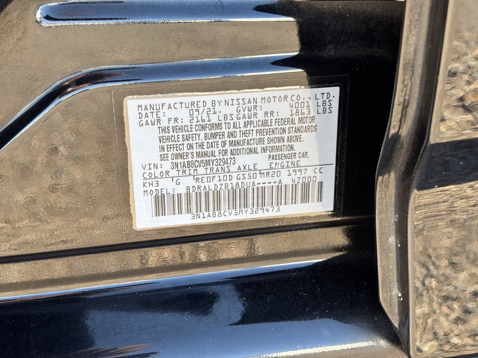 Used 2021 Nissan Sentra SV FWD image 33