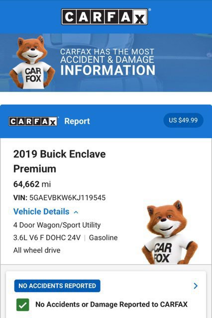 Used 2019 Buick Enclave Premium w/ Trailering Package, 5000 lbs. AWD/4WD image 7