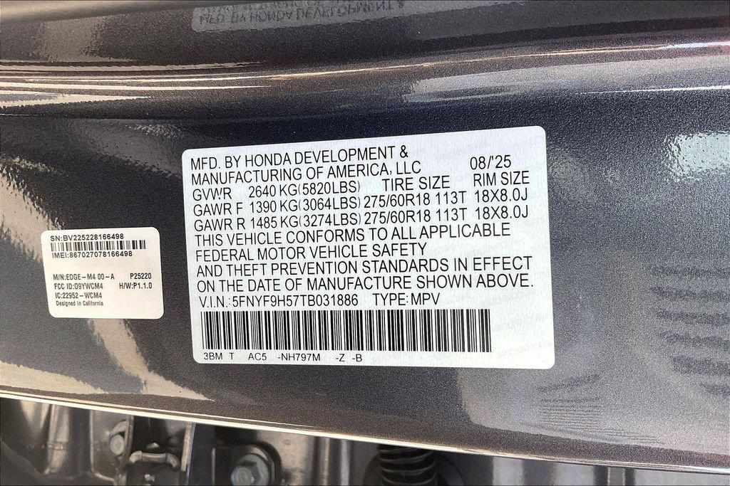 Certified 2026 Honda Passport TrailSport image 18