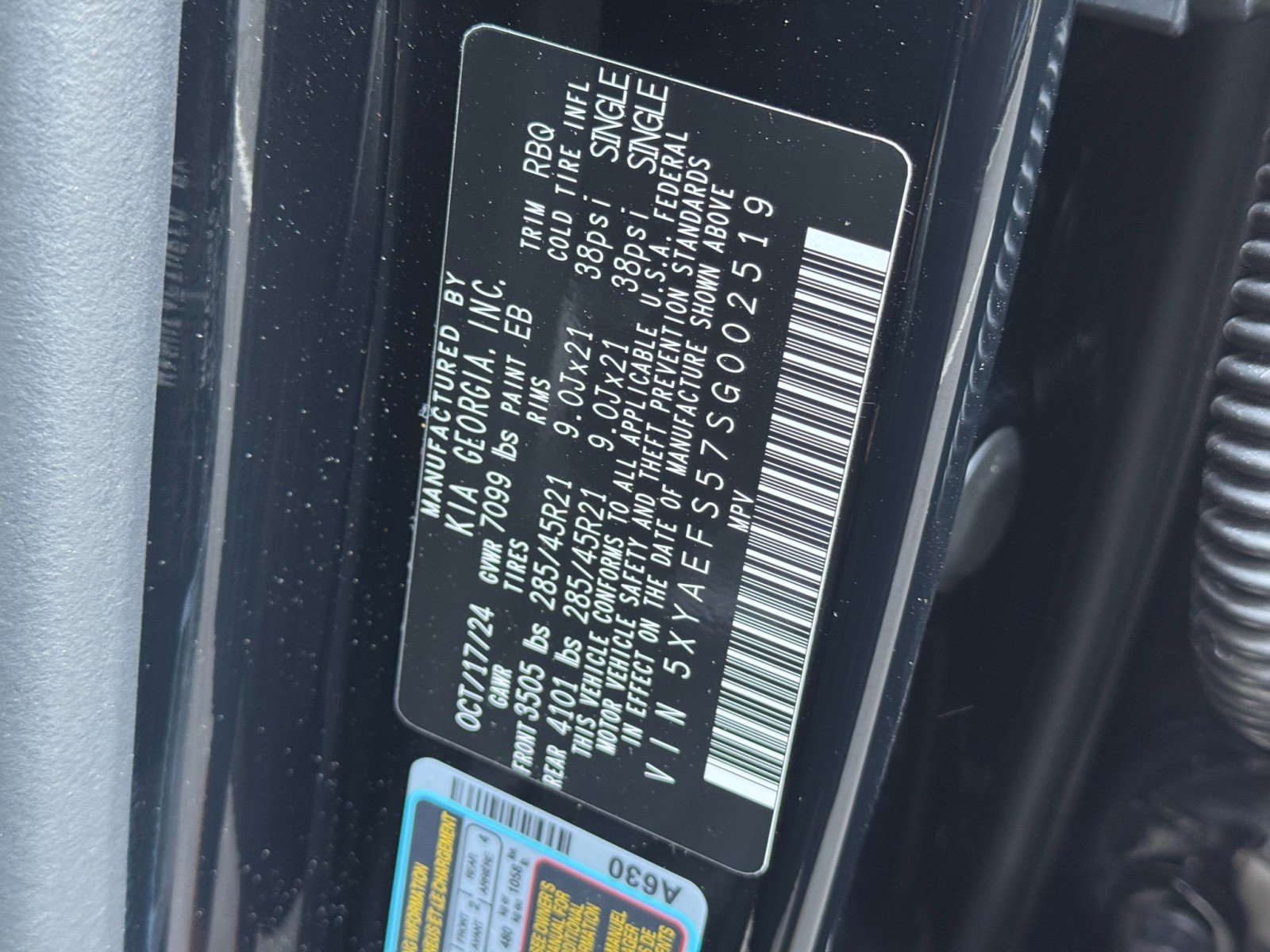 Used 2025 Kia EV9 GT-Line AWD/4WD image 52