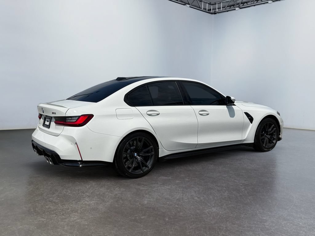 Used 2024 BMW M3 w/ Parking Assistance Package RWD image 3