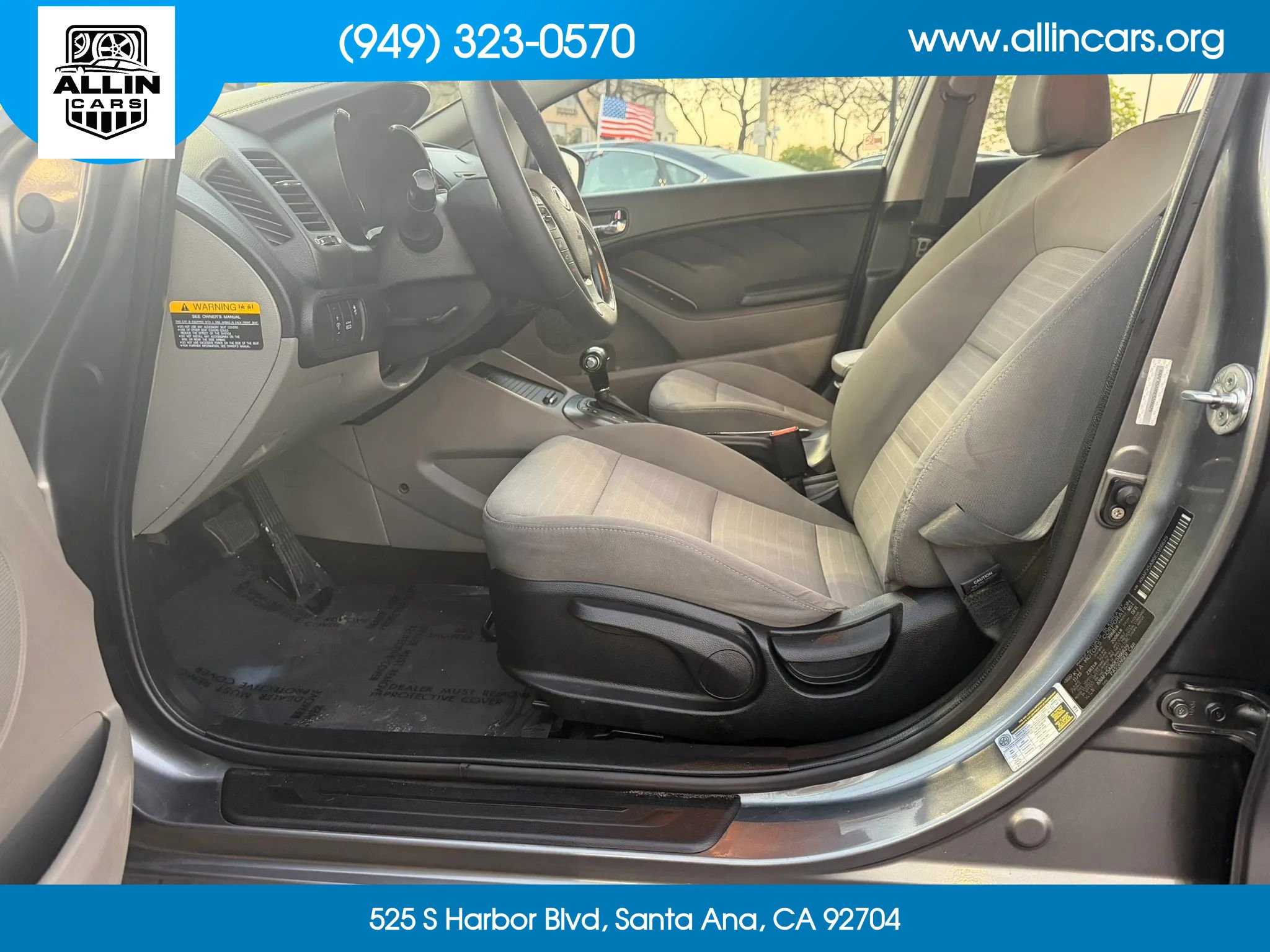 Used 2014 Kia Forte EX w/ Protection Package FWD image 8
