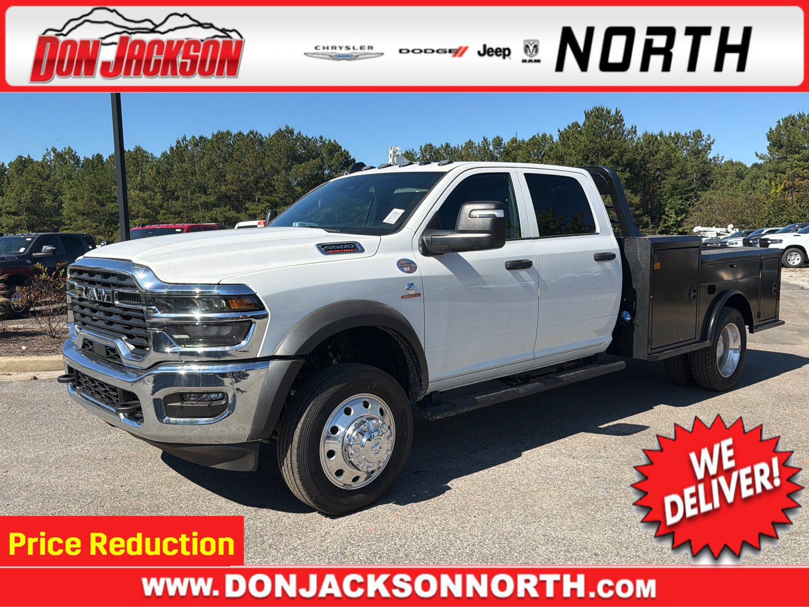 New 2026 RAM 5500 Tradesman w/ Chrome Appearance Group