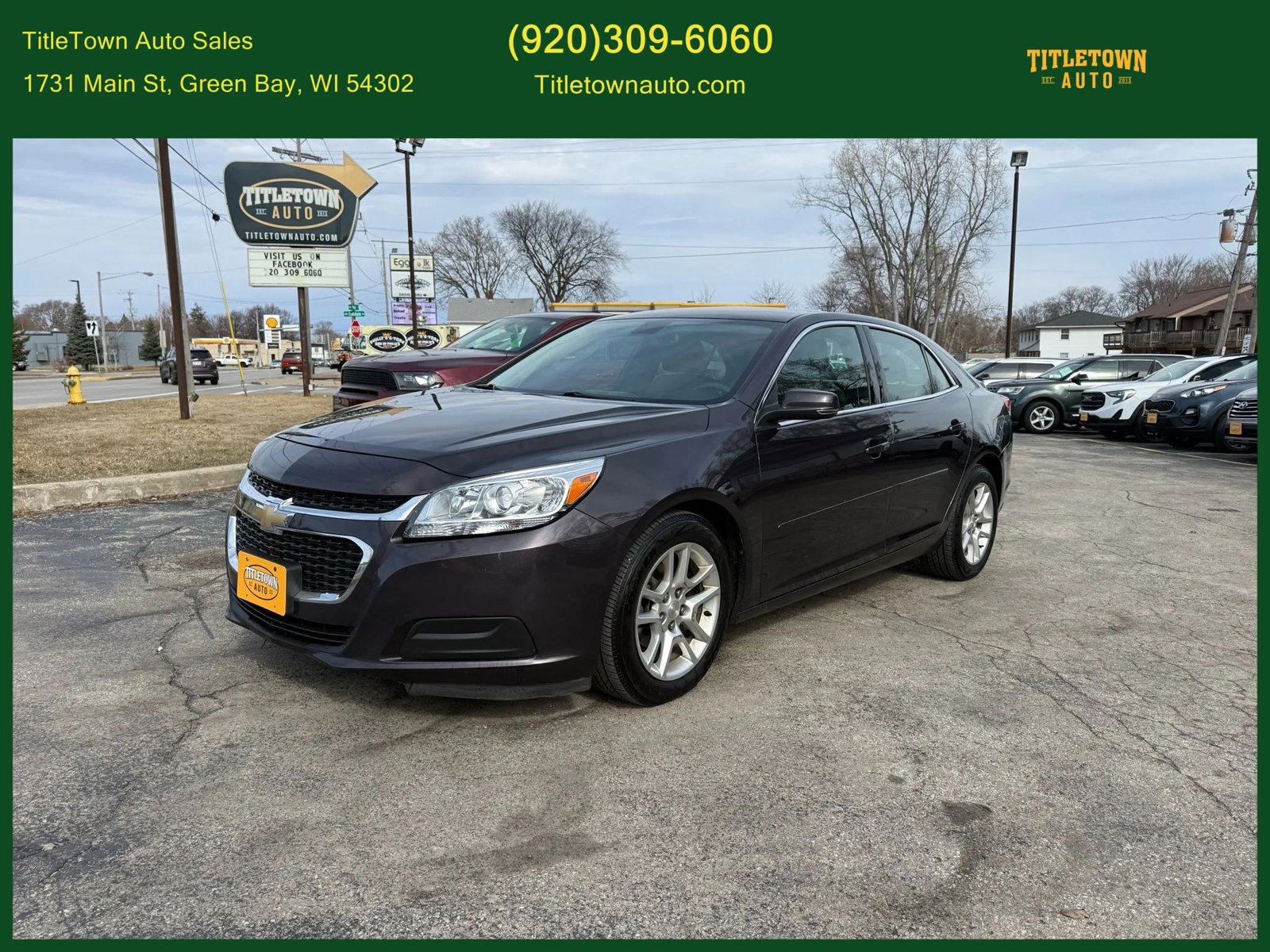 Used 2015 Chevrolet Malibu LT w/ Power Convenience Package FWD image 1