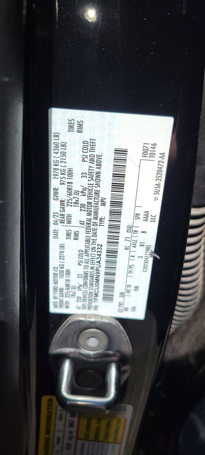 Used 2023 Ford Escape ST-Line image 13