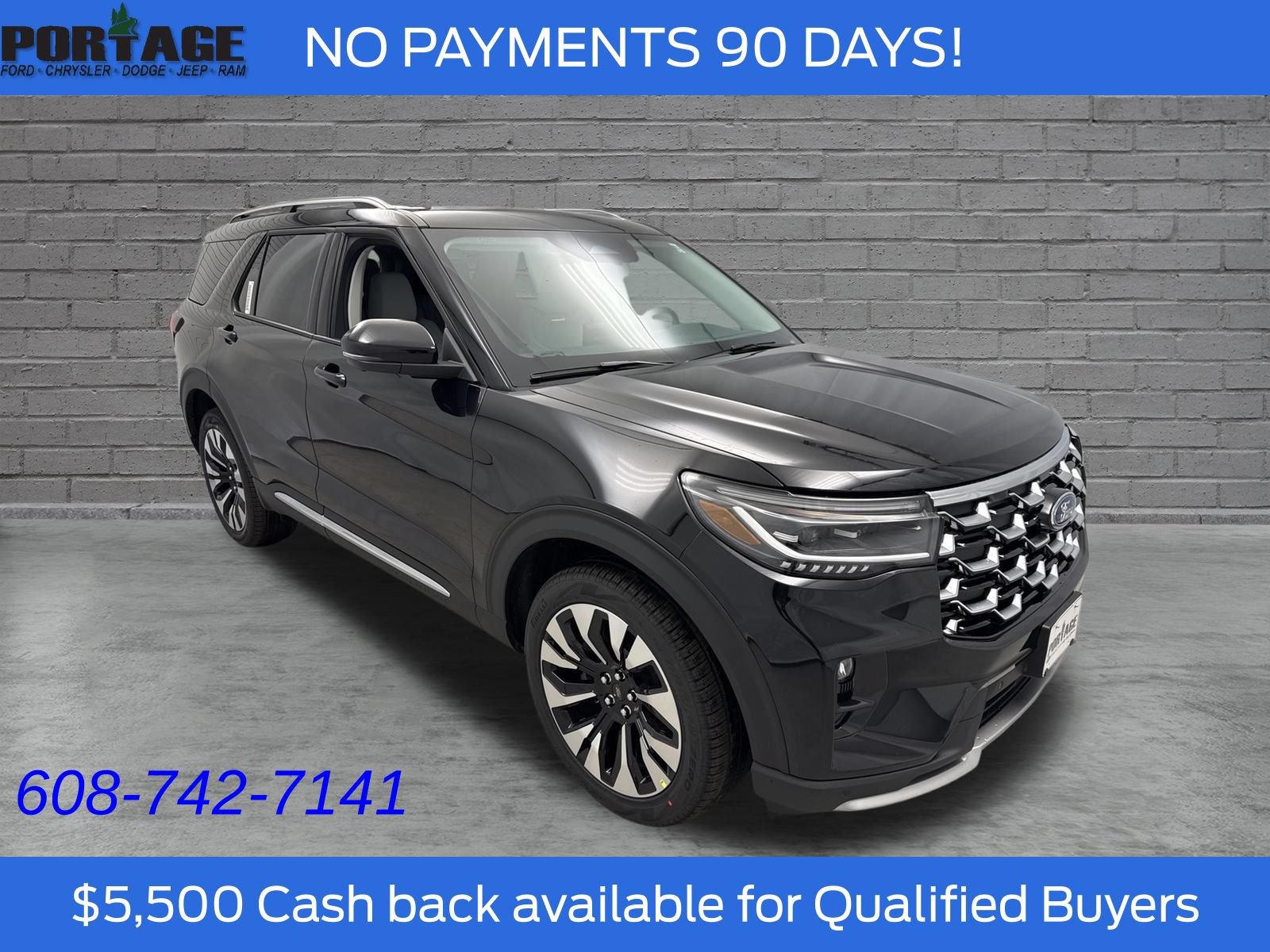 New 2026 Ford Explorer Platinum w/ LUX Leather Package AWD/4WD image 1