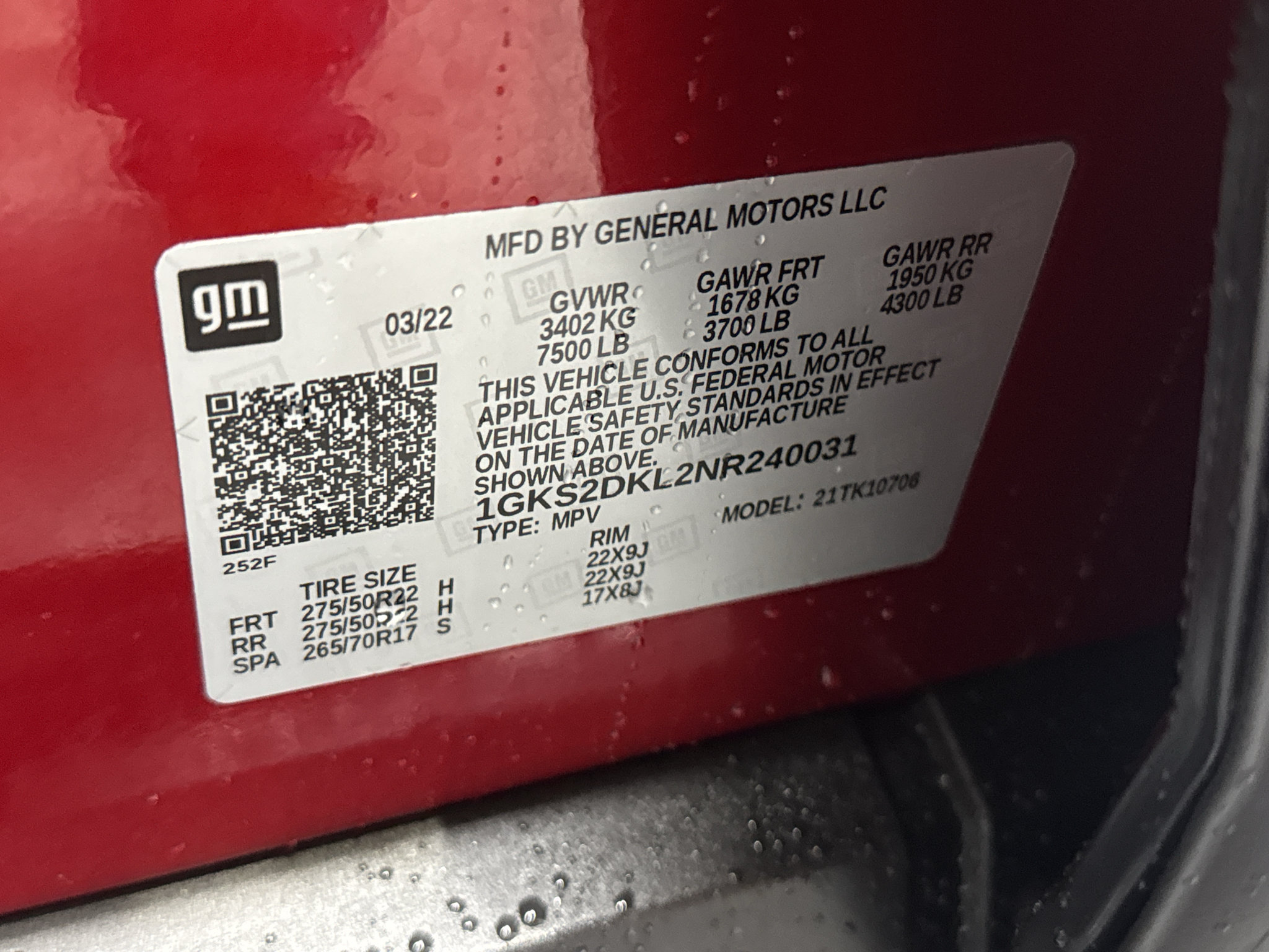 Used 2022 GMC Yukon Denali AWD/4WD image 42