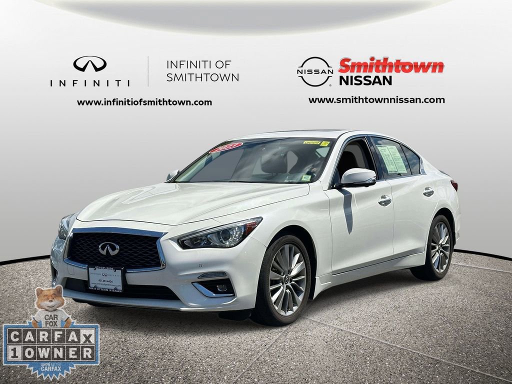 Used 2023 INFINITI Q50 Luxe w/ Cargo Package AWD/4WD image 3
