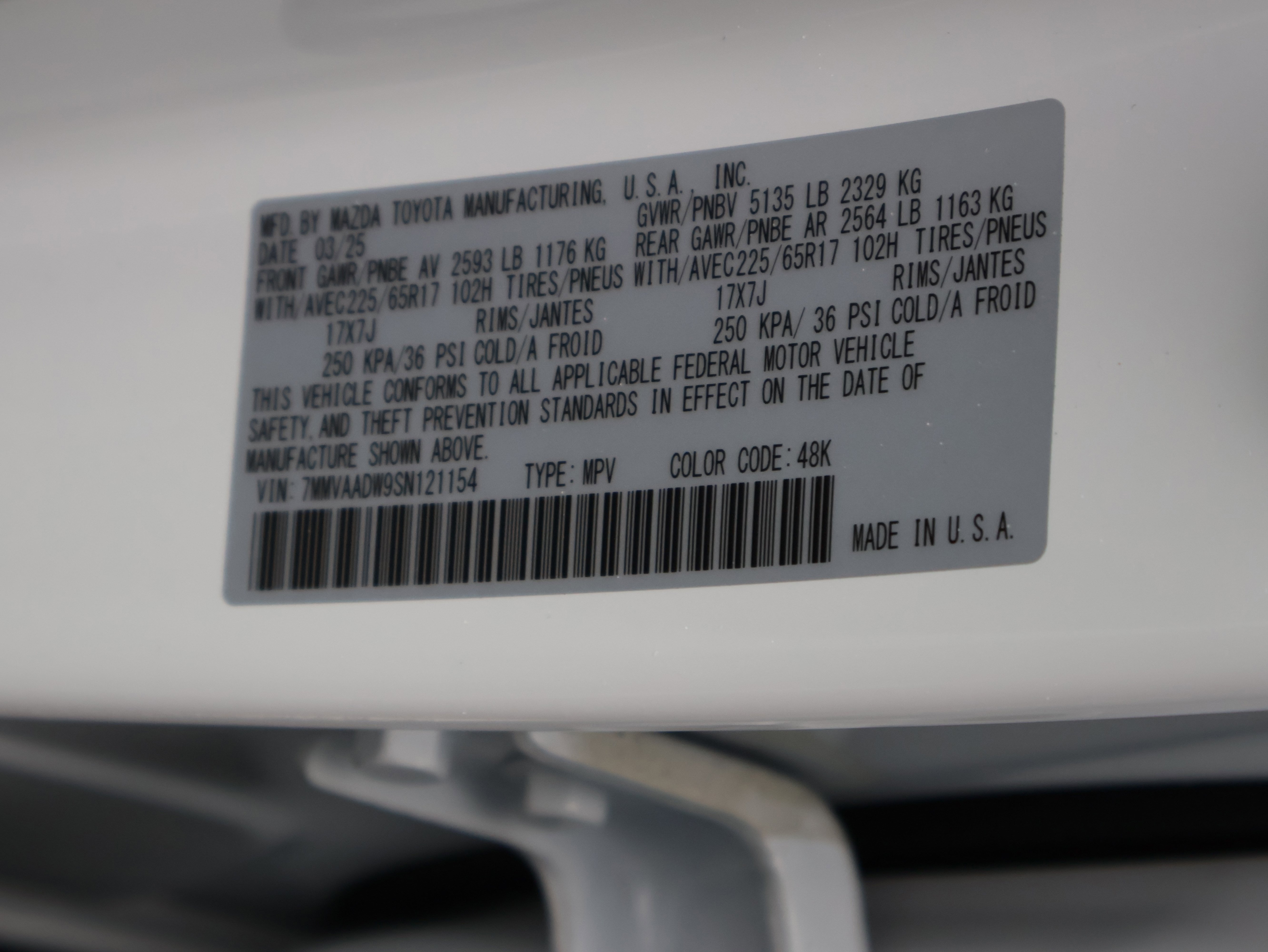 Certified 2025 MAZDA CX-50 AWD 2.5 Hybrid w/ Premium Pkg image 39