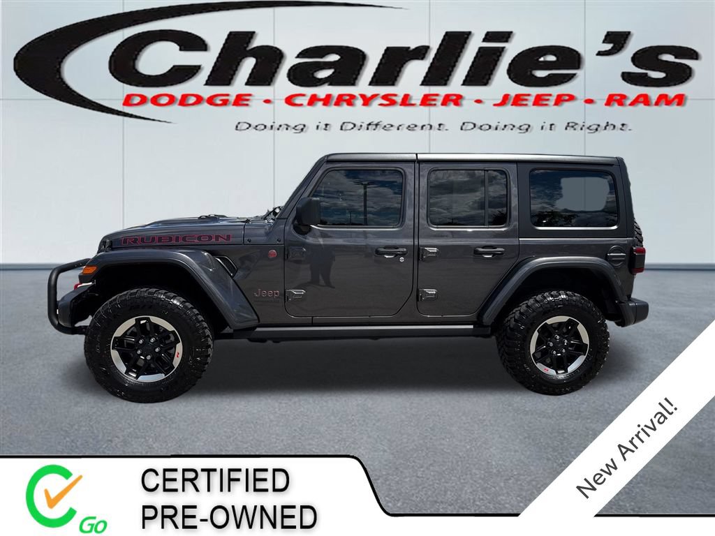 Certified 2020 Jeep Wrangler Unlimited Rubicon AWD/4WD image 1