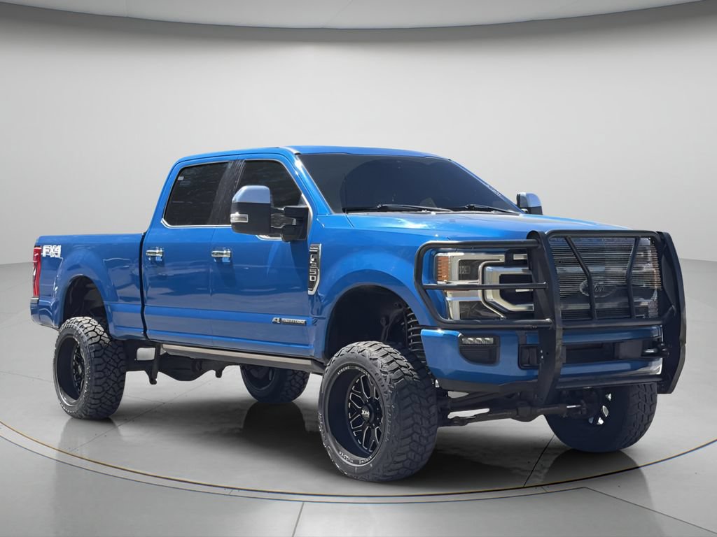 Used 2020 Ford F350 Platinum w/ FX4 Off-Road Package AWD/4WD image 2