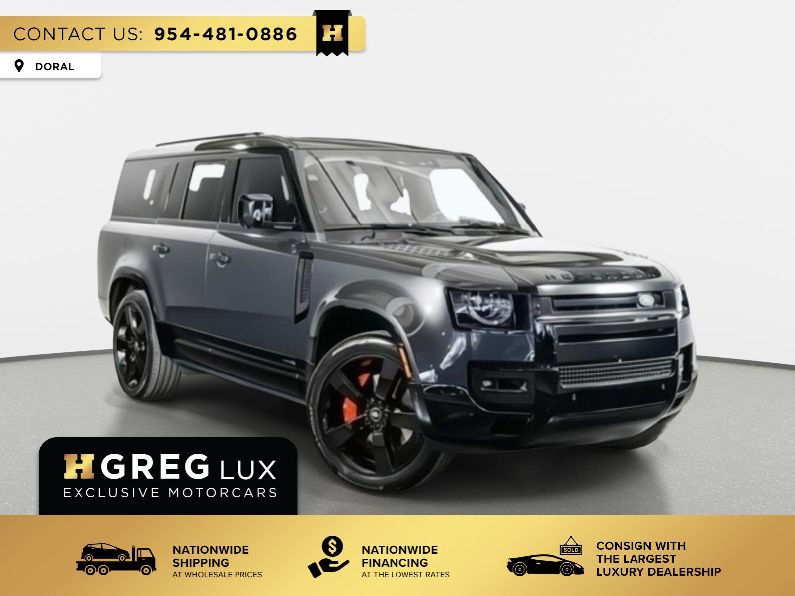 Used 2023 Land Rover Defender 130 X AWD/4WD image 1