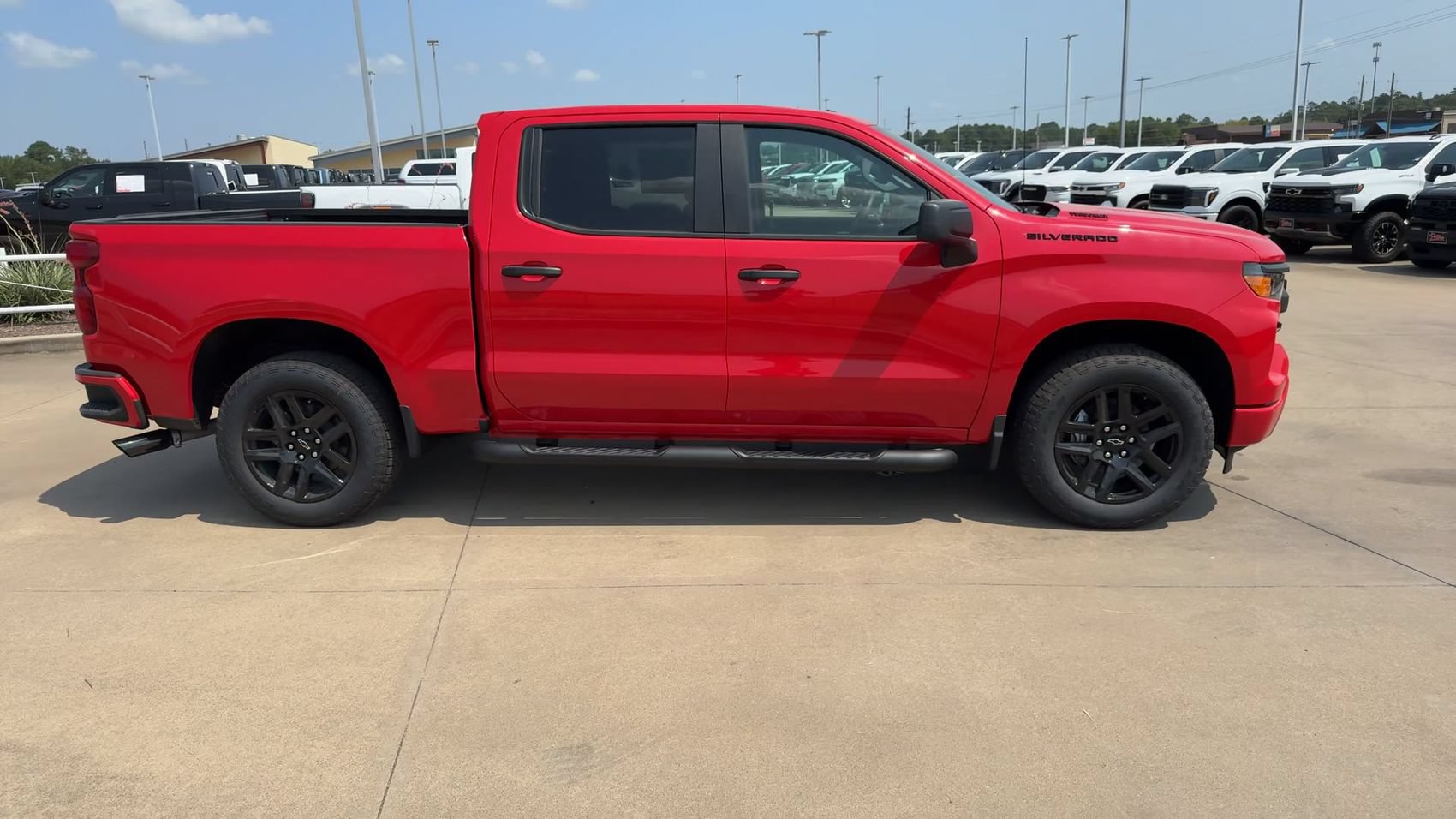 New 2026 Chevrolet Silverado 1500 Custom w/ Turbomax Blackout Package RWD image 9