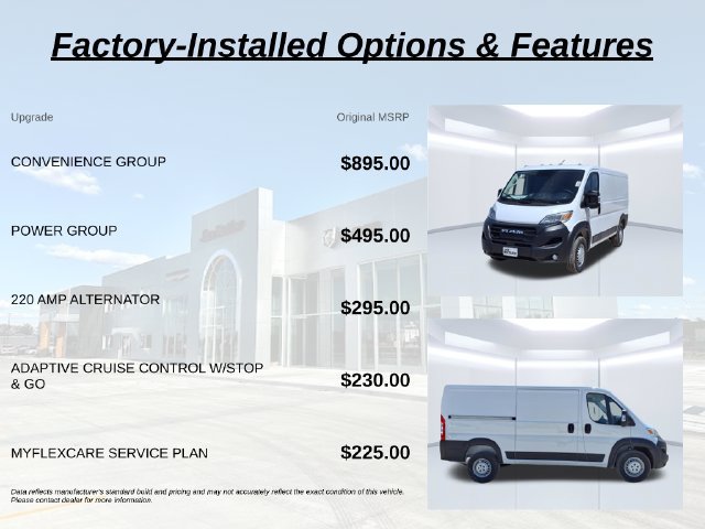 New 2026 RAM ProMaster 1500 w/ Convenience Group FWD image 7