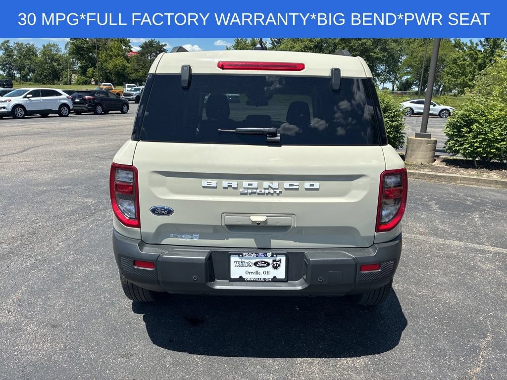 Used 2025 Ford Bronco Sport Big Bend w/ Convenience Package AWD/4WD image 7
