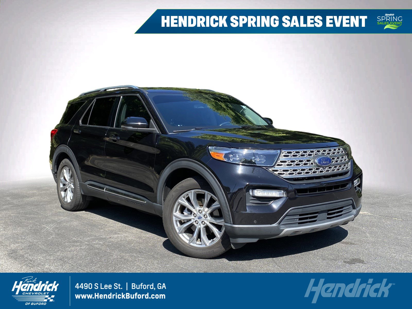 Used 2021 Ford Explorer Limited w/ Equipment Group 301A RWD image 1