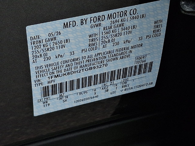New 2026 Ford Explorer Active w/ Active Comfort Package AWD/4WD image 10