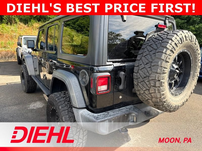 Used 2018 Jeep Wrangler Unlimited Sport S AWD/4WD image 4