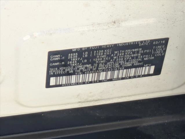 Used 2016 Subaru Outback 2.5i Limited image 17