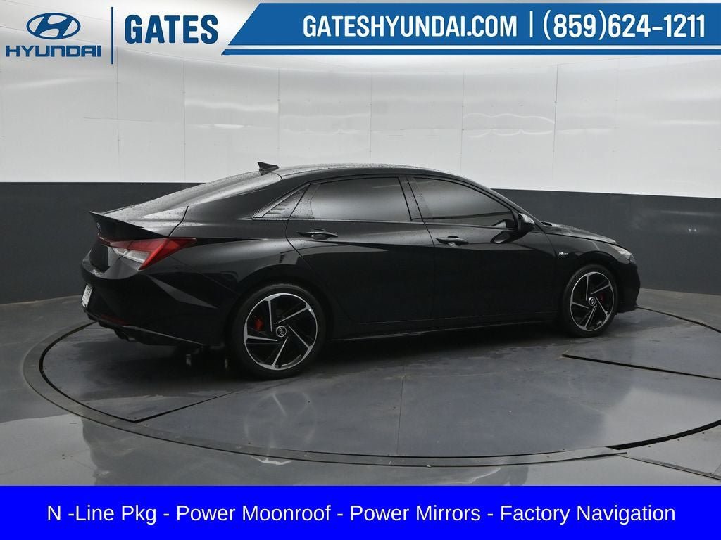Certified 2023 Hyundai Elantra N Line w/ Preferred Accessory Package FWD image 2