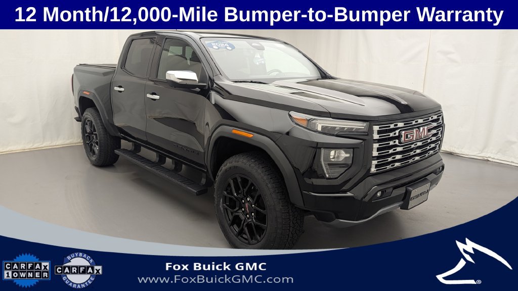 Certified 2024 GMC Canyon Denali w/ LPO, Denali Black Edition AWD/4WD image 3