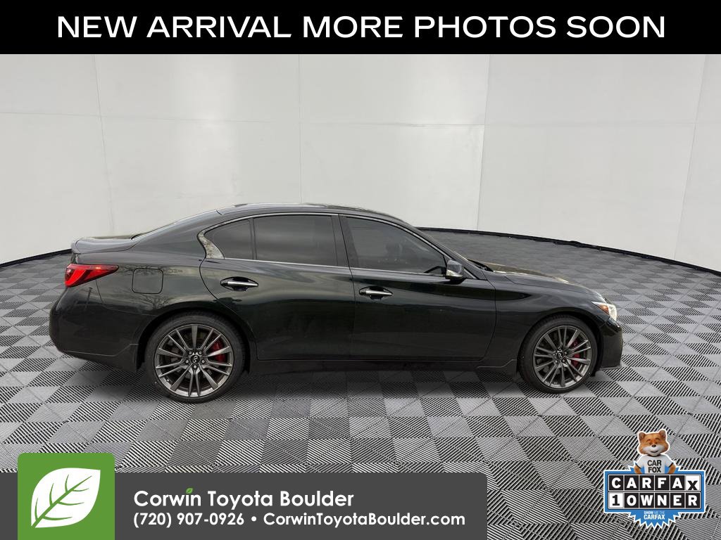 Used 2024 INFINITI Q50 Red Sport 400 w/ Black Opal Edition AWD/4WD image 9