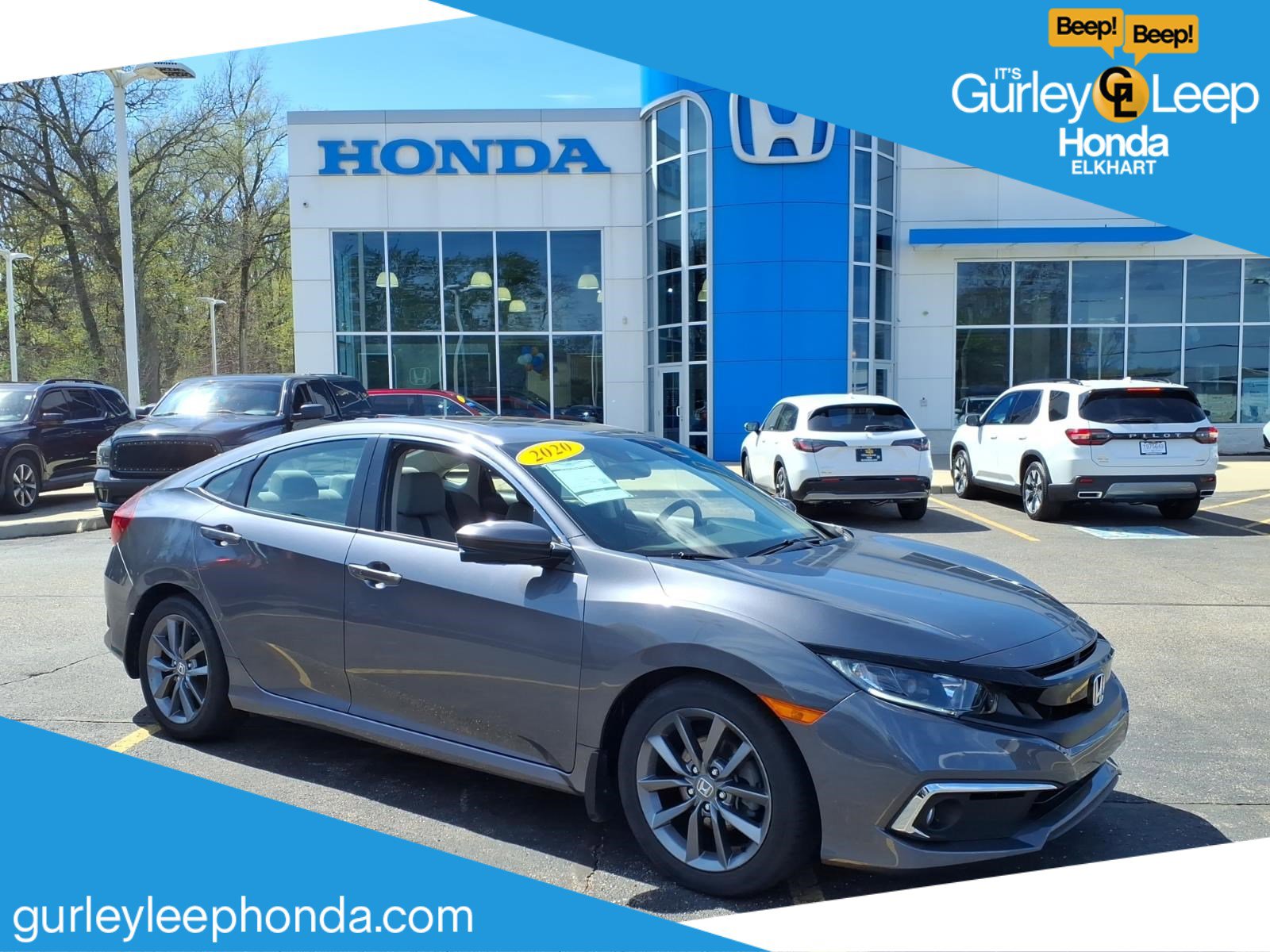 Used 2020 Honda Civic EX image 1