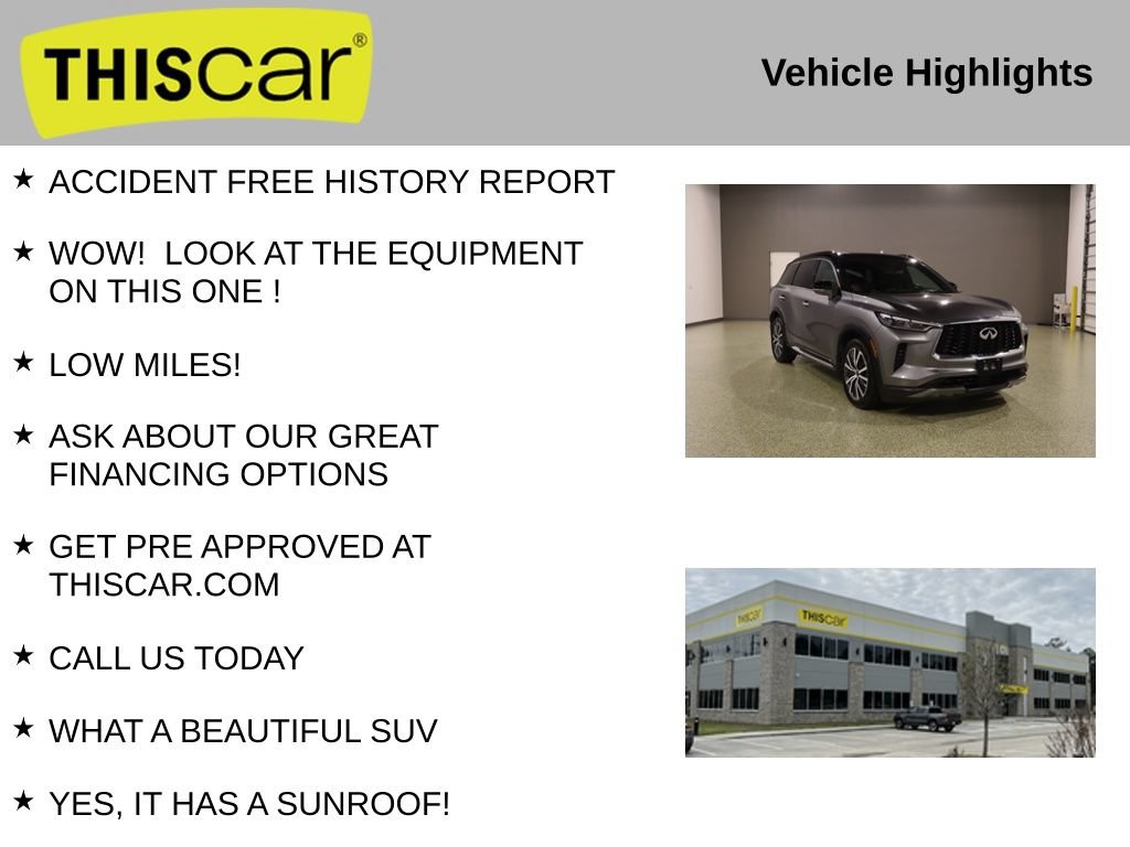 Used 2023 INFINITI QX60 Autograph w/ Cargo Package AWD/4WD image 12