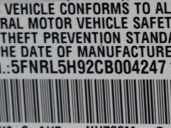 Used 2012 Honda Odyssey Touring image 33