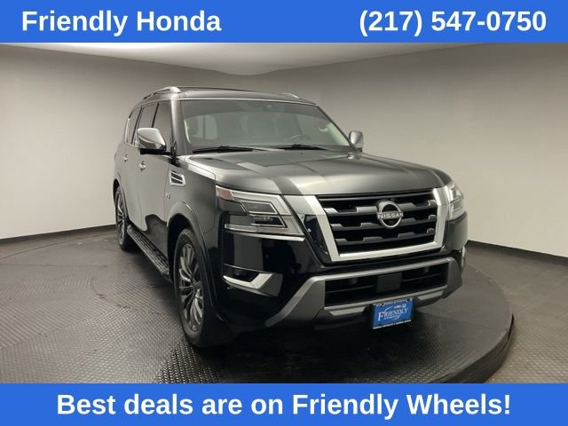 Used 2022 Nissan Armada Platinum w/ Captain's Chairs Package image 1