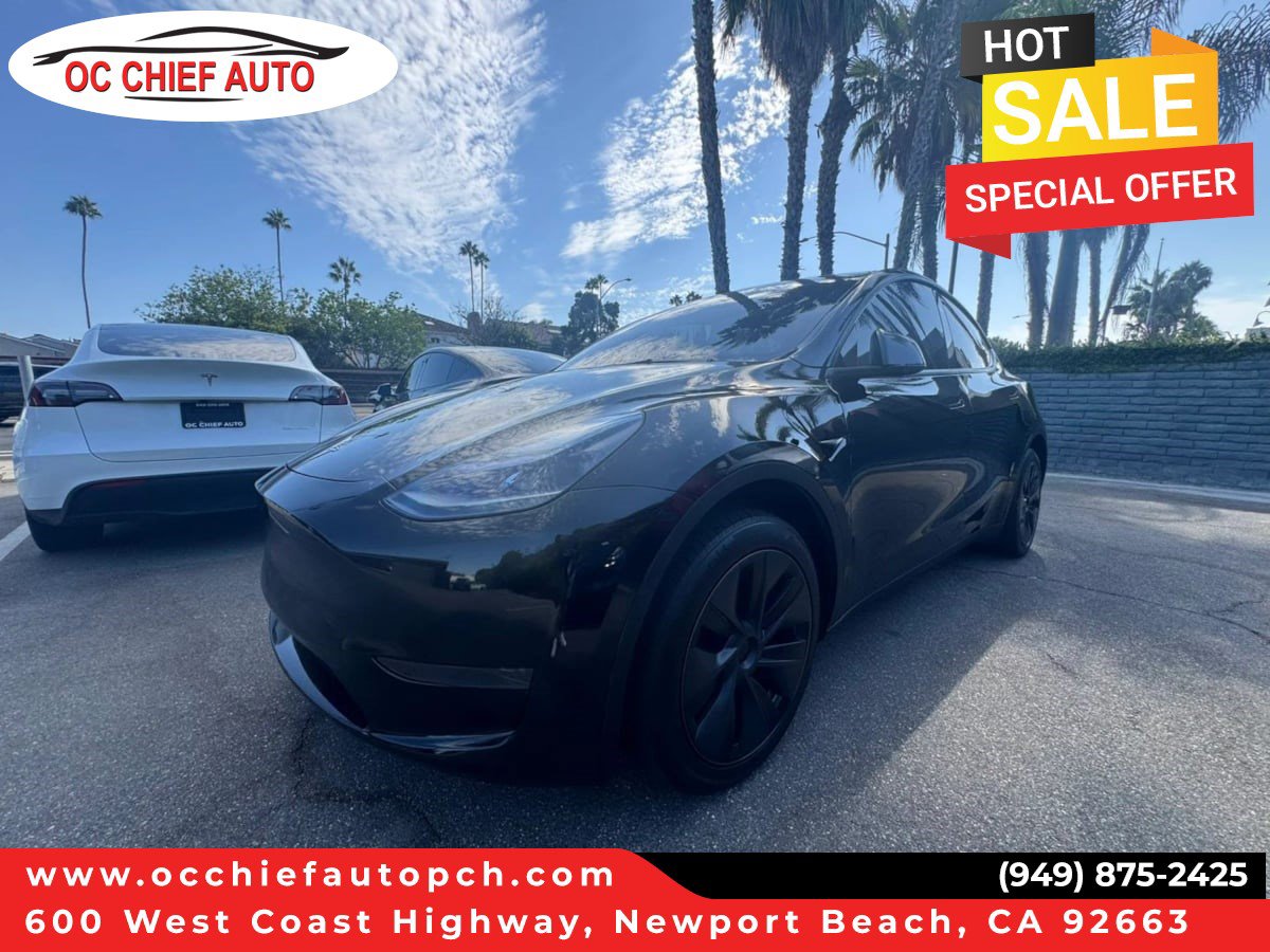 Used 2025 Tesla Model Y Long Range RWD image 1