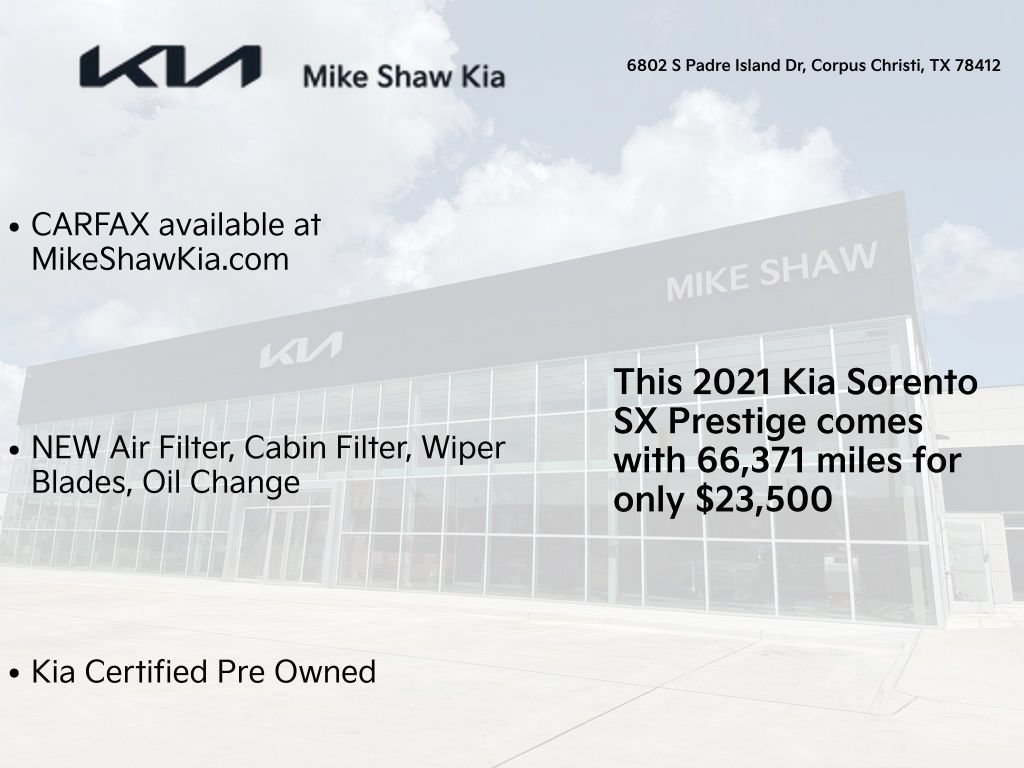 Certified 2021 Kia Sorento SX FWD image 3