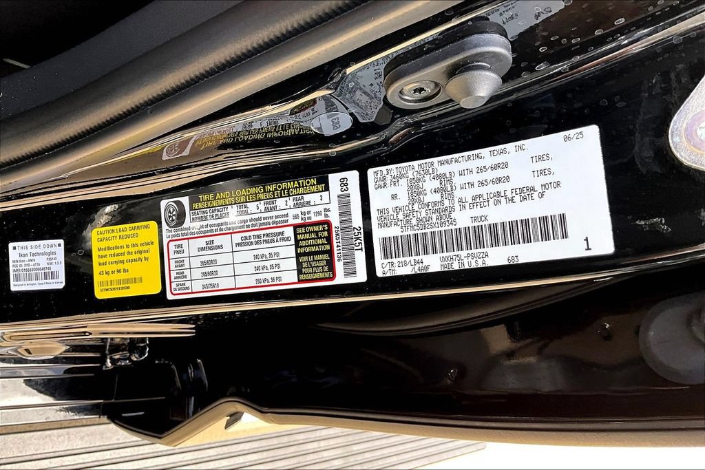 Used 2025 Toyota Tundra 1794 Edition AWD/4WD image 44