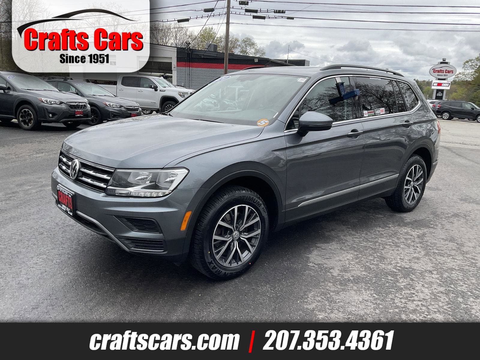 Used 2020 Volkswagen Tiguan SE w/ Panoramic Sunroof Package AWD/4WD image 1