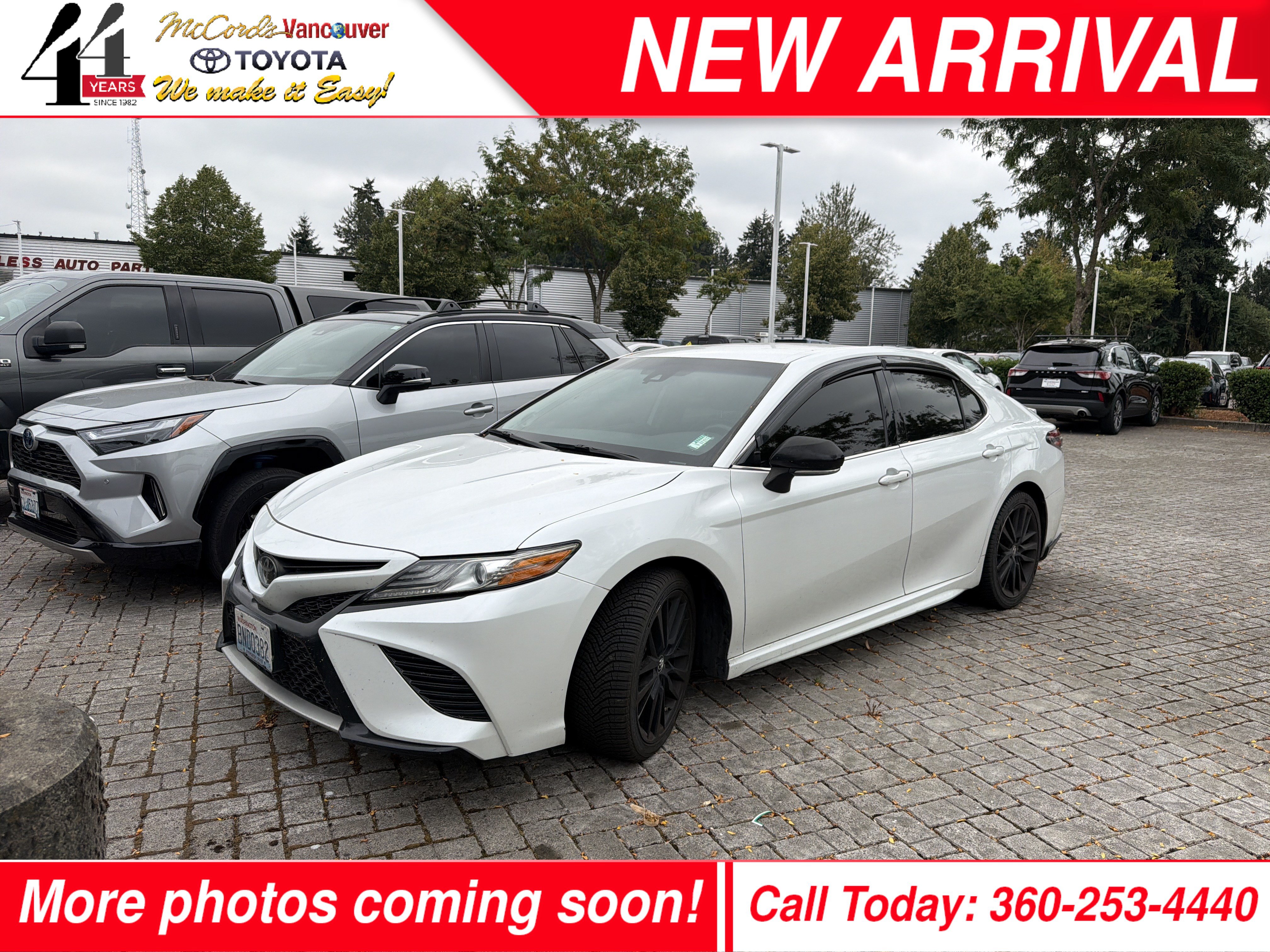 Certified 2019 Toyota Camry XSE w/ Navigation Package FWD image 1