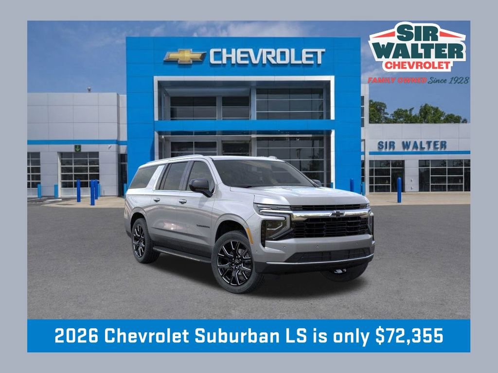 New 2026 Chevrolet Suburban LS w/ LPO, Dark Essentials Package