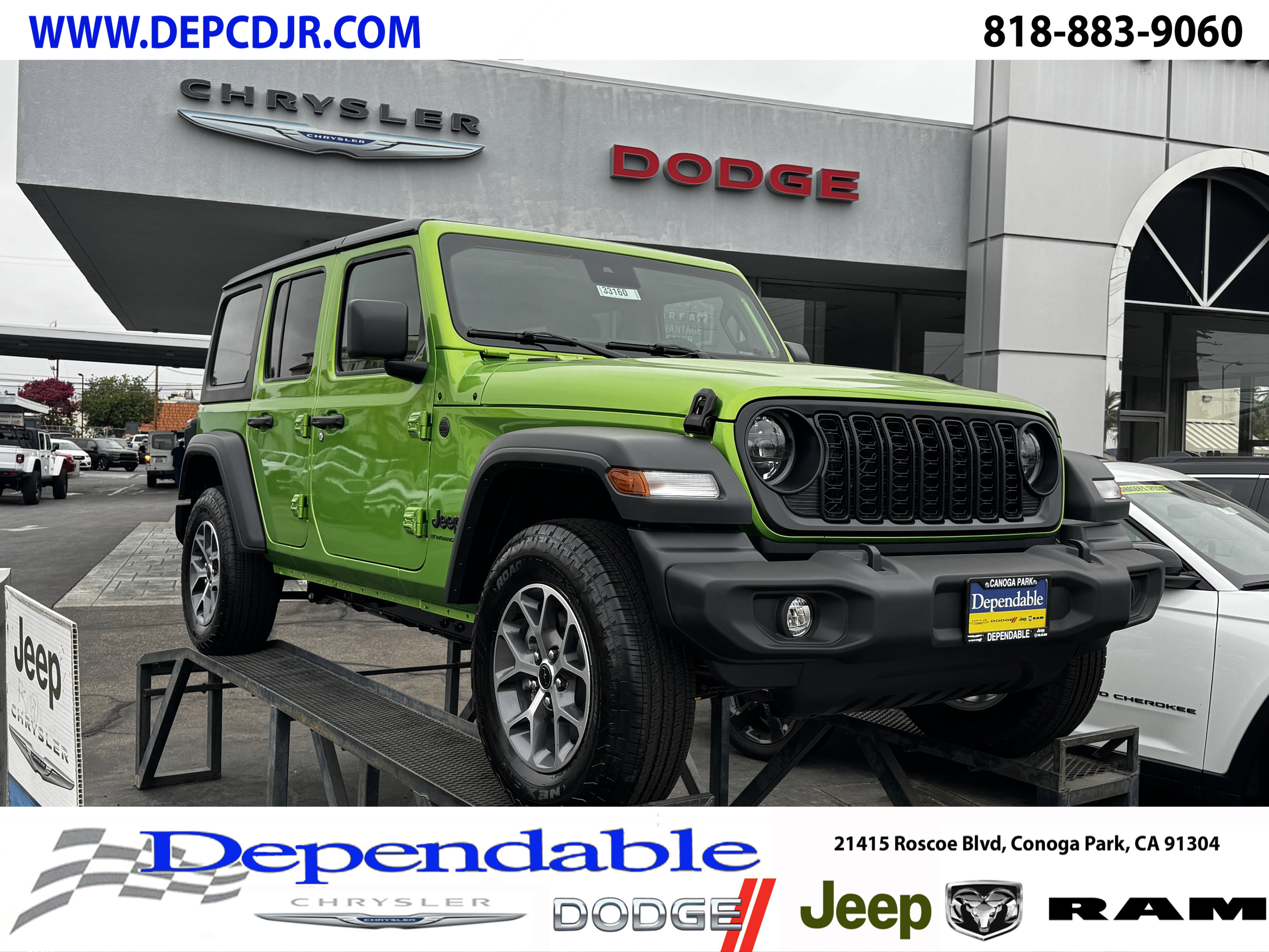 New 2025 Jeep Wrangler Sport S