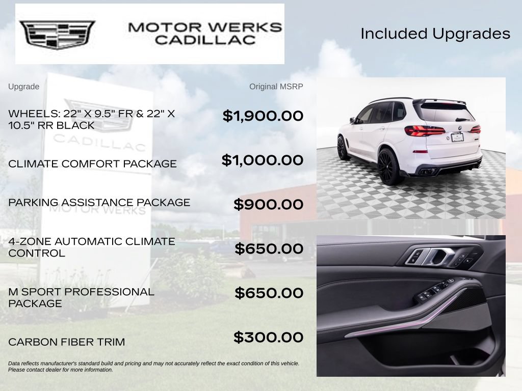 Used 2024 BMW X5 M60i w/ Climate Comfort Package AWD/4WD image 8