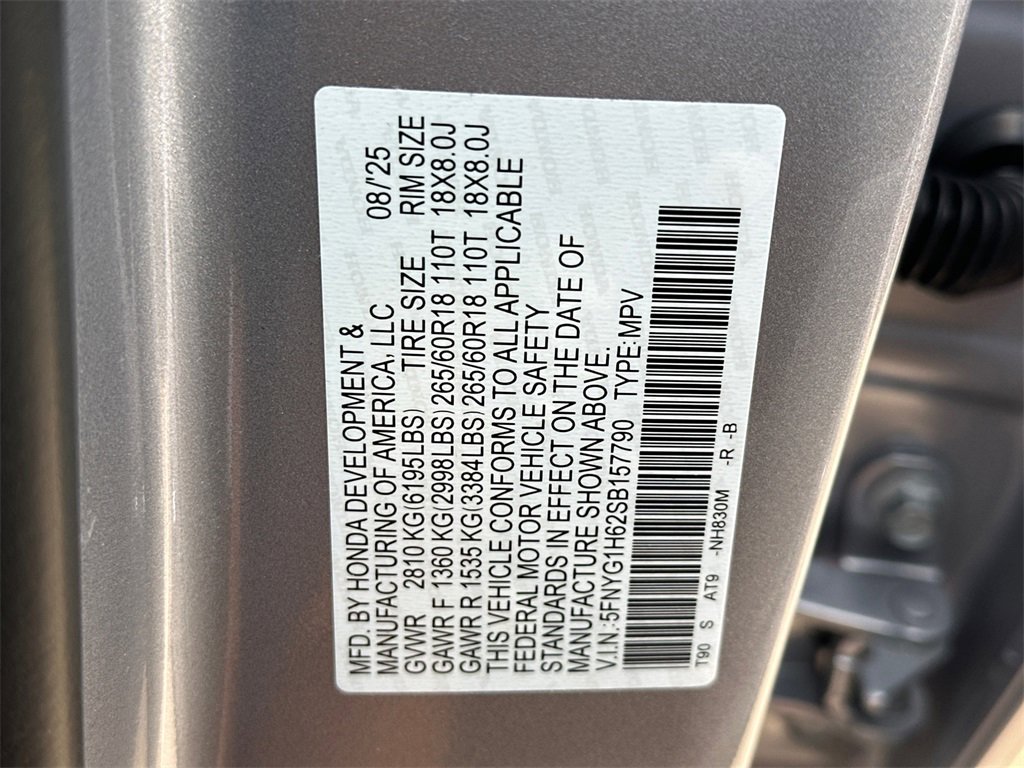 New 2025 Honda Pilot TrailSport image 40