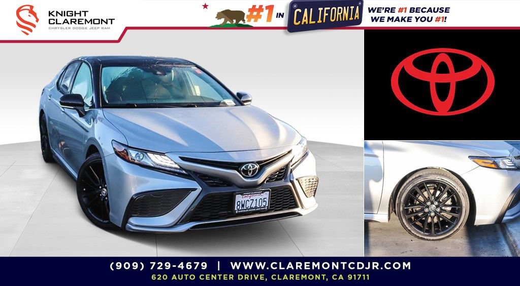 Used 2021 Toyota Camry XSE w/ Navigation Package FWD image 1